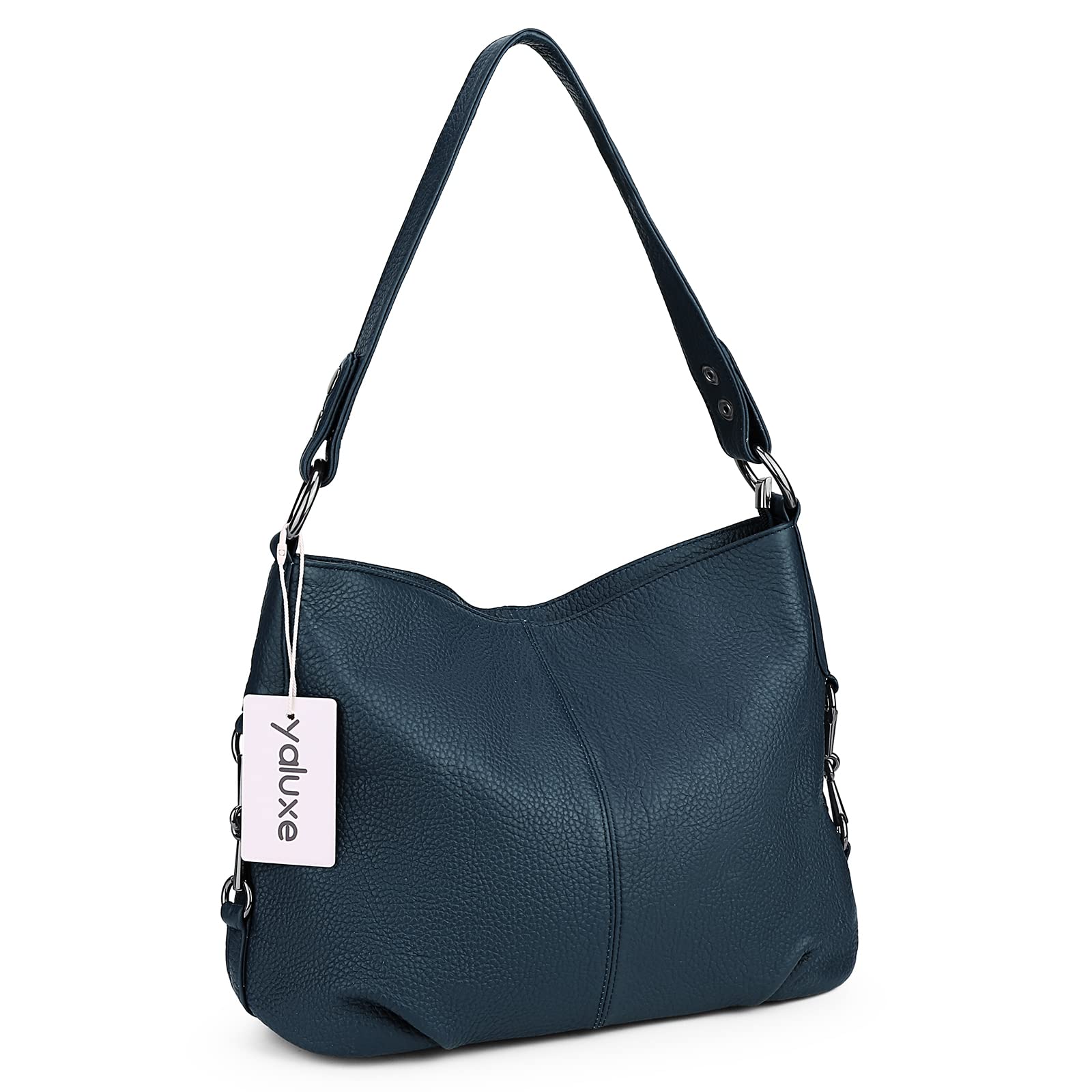 YALUXE Genuine Leather Shoulder Bag for Women - Stylish Crossbody Purse for Work & Travel