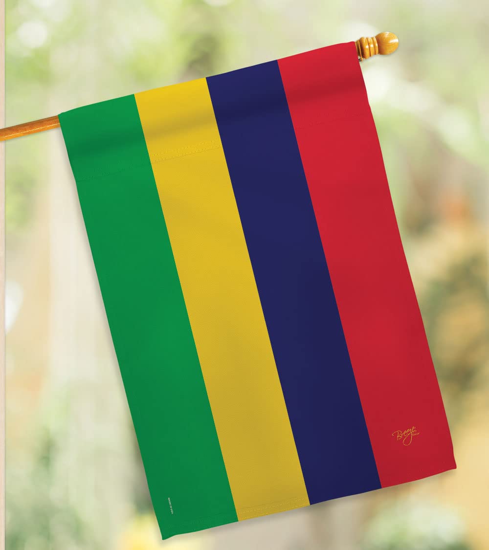 Mauritius National Flag Set 28x40
