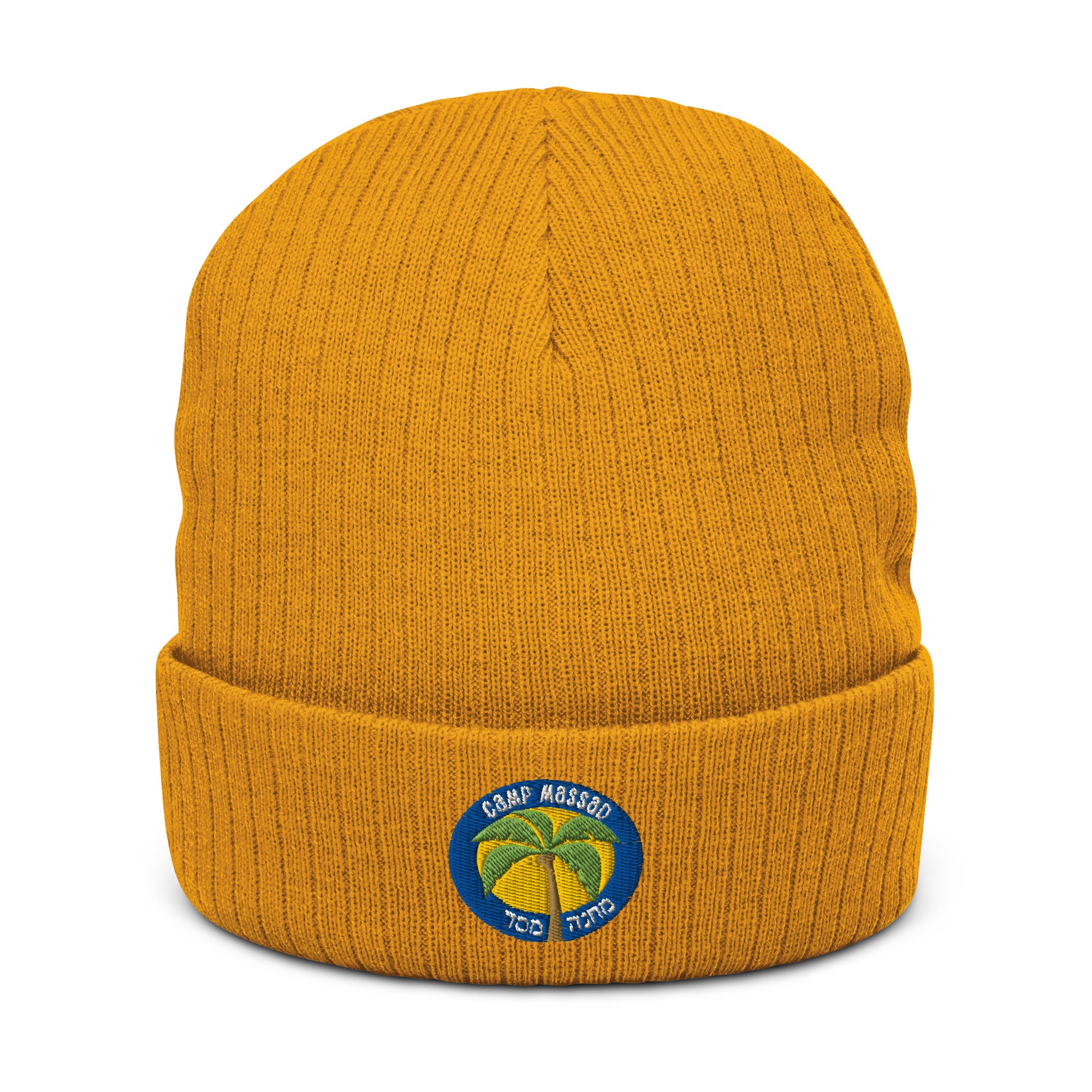 Massad Ribbed Knit Beanie for Men & Women - Soft Winter Hat for Cold Weather - Perfect for Skiing, Hiking, and Outdoor Activities