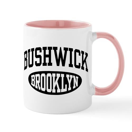 White/Pink Inside - Bushwick Brooklyn Mug