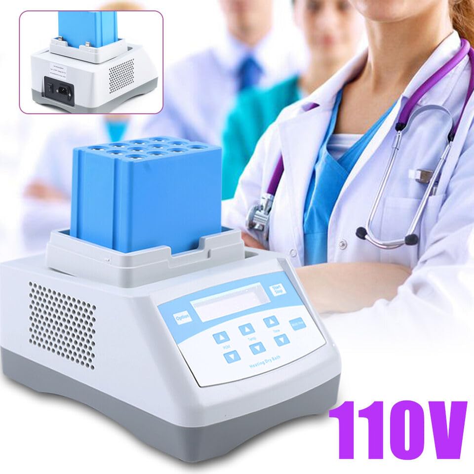 Portable 110V PRP PPP Gel Maker Heater Machine - 5ml x 12 Tubes, Digital Display Plasma Bio-Filler Gel Heating Instrument for Home Beauty & Professional Spa Treatments