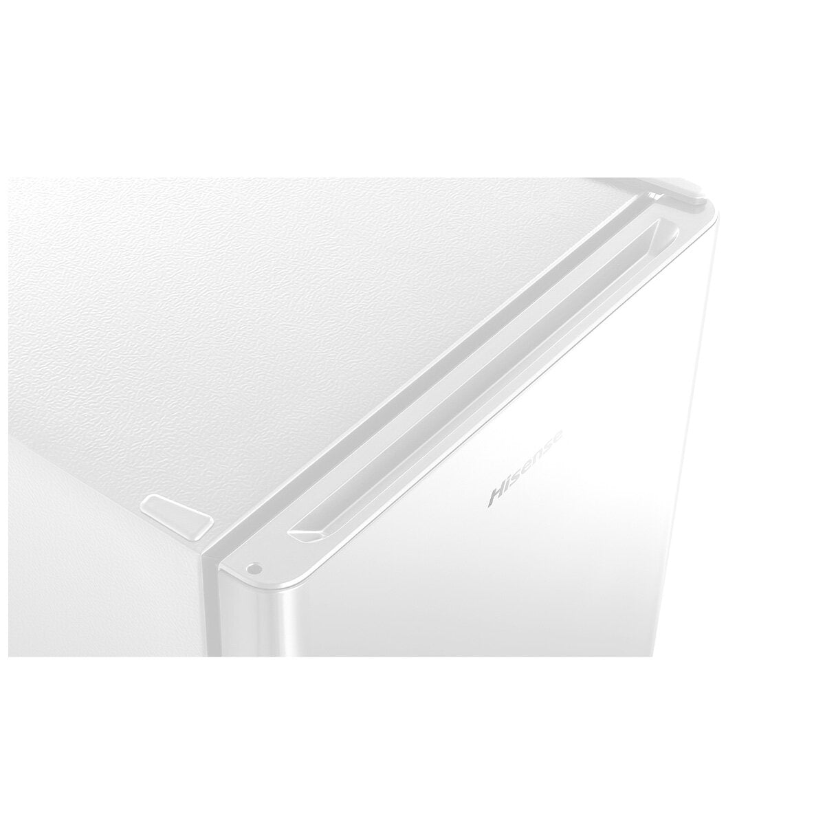 Hisense 45L Mini Bar Fridge - Compact Refrigerator for Drinks, White (HRBF46) - Perfect for Dorm, Office, Bedroom & Small Spaces
