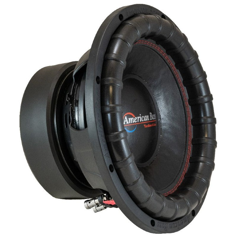 American Bass E1244 Dual 4 Ohm Voice Coil Subwoofer - 1500W RMS/3000W Max Power, 150 oz Magnet - Premium Car Audio for Deep Bass & Powerful Sound in Vehicles, Trucks & SUVs