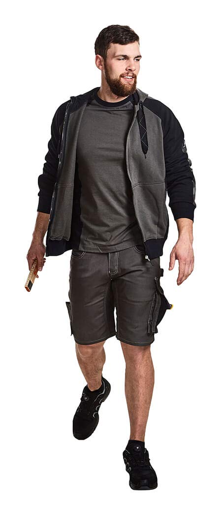 Mascot Stuttgart Work Shorts 12049-442 - Durable Men's Cargo Shorts for Construction & Outdoor Work | Perfect for Job Sites, Landscaping & DIY Projects