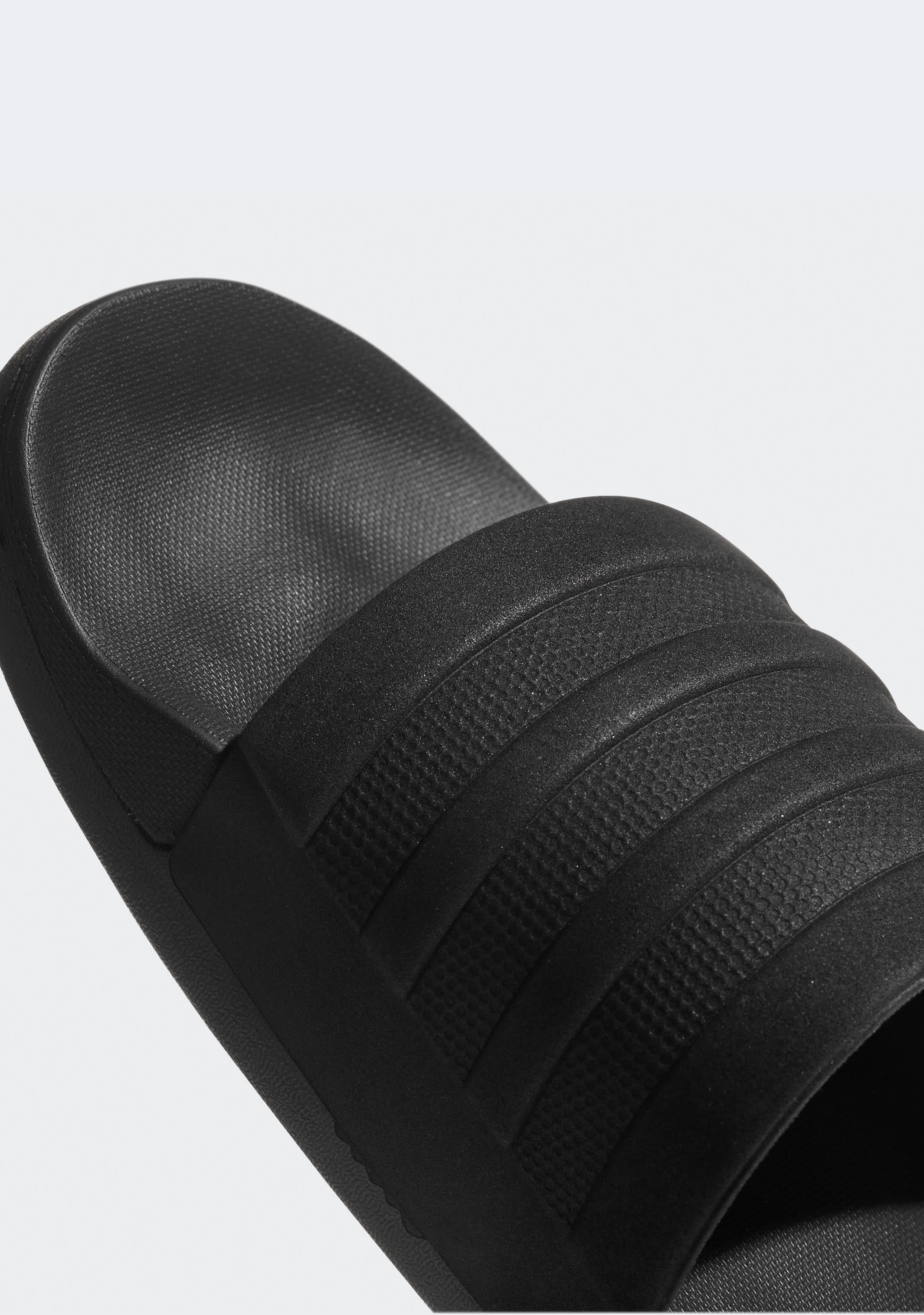 Adidas Men's Adilette Cloudfoam Plus Mono Slide Sandals - Ultra Comfortable Slides for Men with Cloudfoam Cushioning - Perfect for Pool, Beach, Gym & Indoor Use