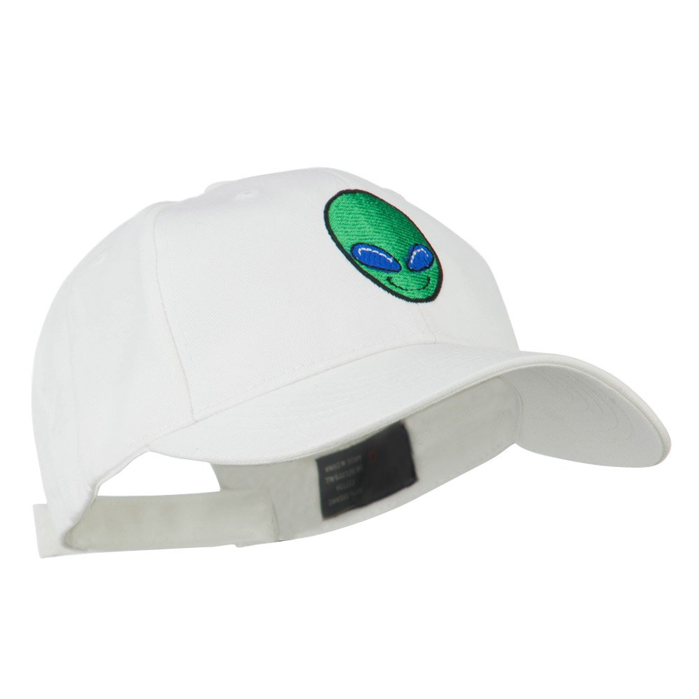 Smile Alien Embroidery Cap - Trendy Baseball Hat for Men & Women - Funny Embroidered Adjustable Snapback - Perfect for Outdoor Activities, Sports & Gifts