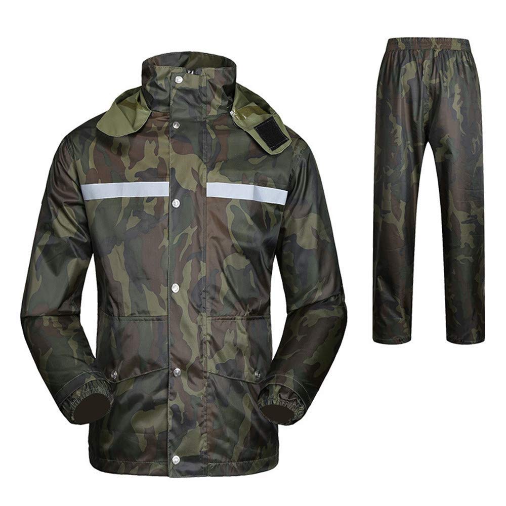 Waterproof Hooded Rain Jacket for Men & Women - Lightweight Packable Windbreaker for Outdoor Activities, Camping, Hiking, Travel - Perfect for Rainy Days & Adventure Trips (Color: D, Size: XXXXL)