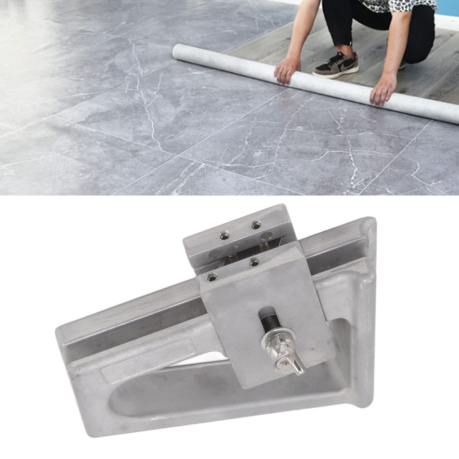 Premium PVC Floor Strip & Edge Banding Trimmer - Aluminum Alloy Flooring Knife for Straight Edge Cutting | Perfect for Laminate, Vinyl & Hardwood Floor Installation & DIY Home Renovation