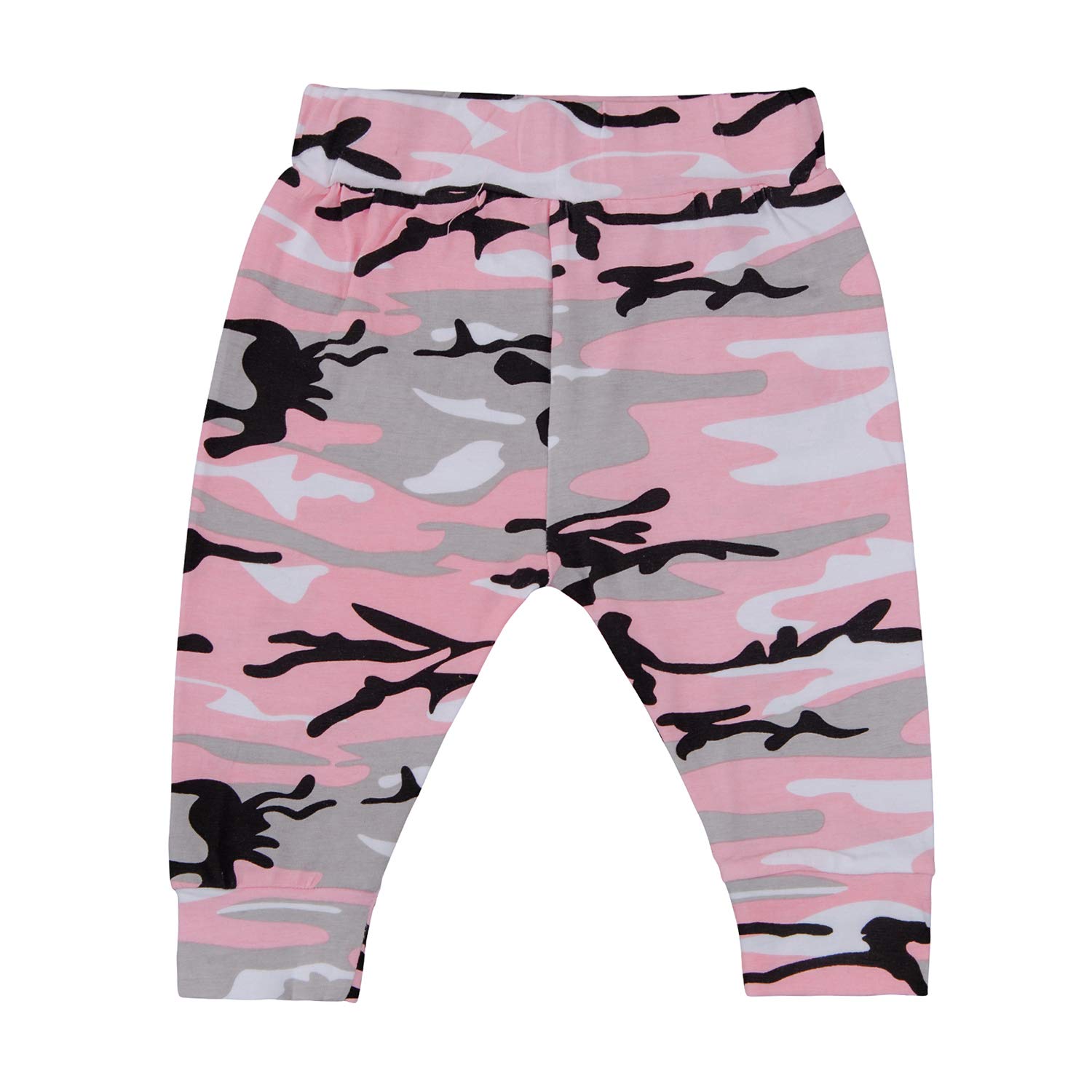 Adorable Baby Girl Matching Outfits - Little Sister & Big Sister Pink Floral Pants Set | Cute Sibling Photoshoot & Family Outing Outfits