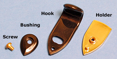 Professional Thumb Hook Assembly for Tenor Saxophone - Durable Brass Accessory for Enhanced Playability | Perfect for Jazz, Concert & Marching Band Performances
