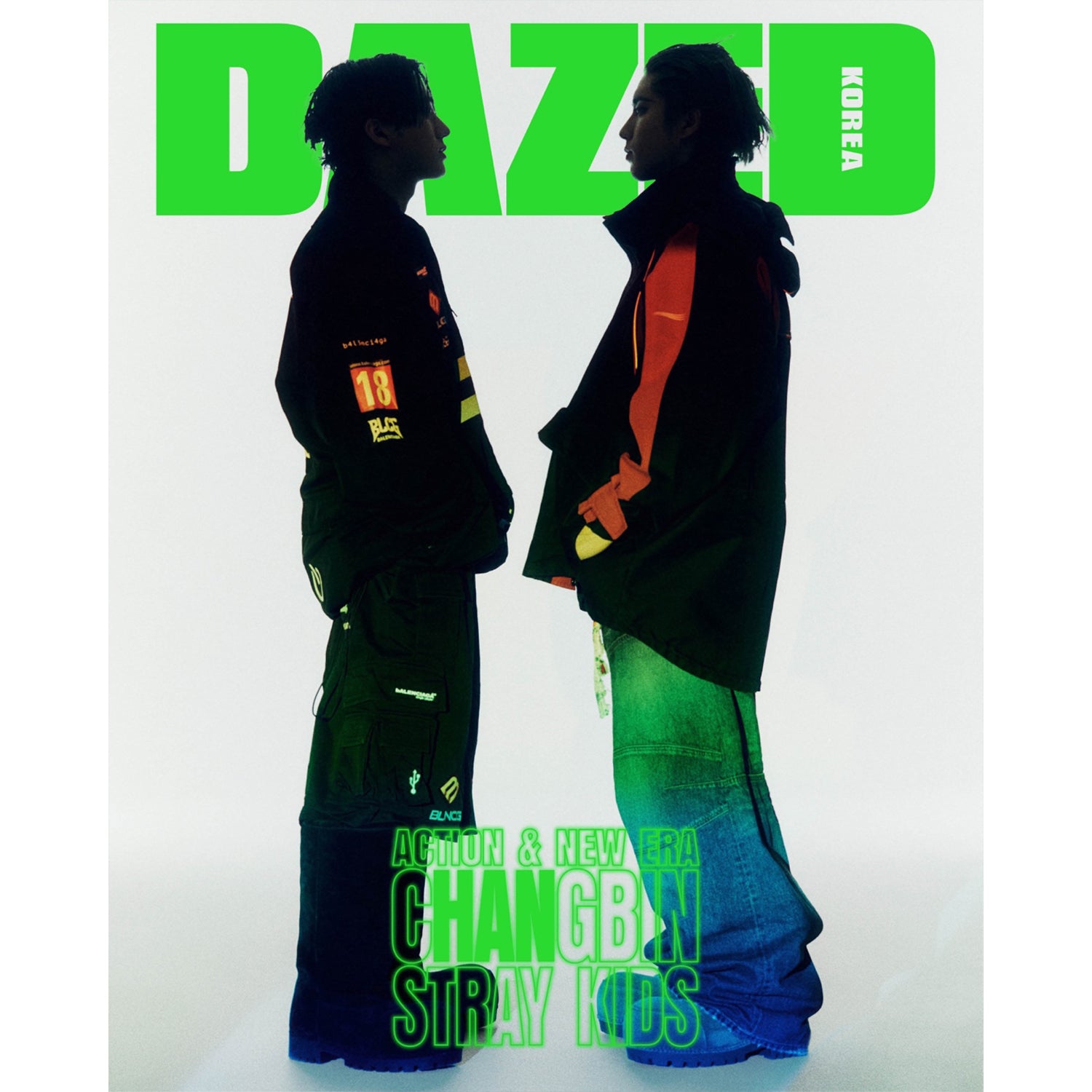 DAZED 'FEBRUARY 2025' Magazine Featuring CHANGBIN & HAN from STRAY KIDS - Kpop Idol Photoshoot, Kpop Merchandise, Kpop Collectibles for Fans and Kpop Enthusiasts
