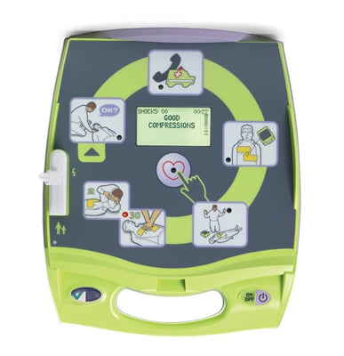 ZOLL AED PLUS Fully Automatic Defibrillator - English Version | Portable Life-Saving Device for Cardiac Emergencies at Home, Office & Public Spaces