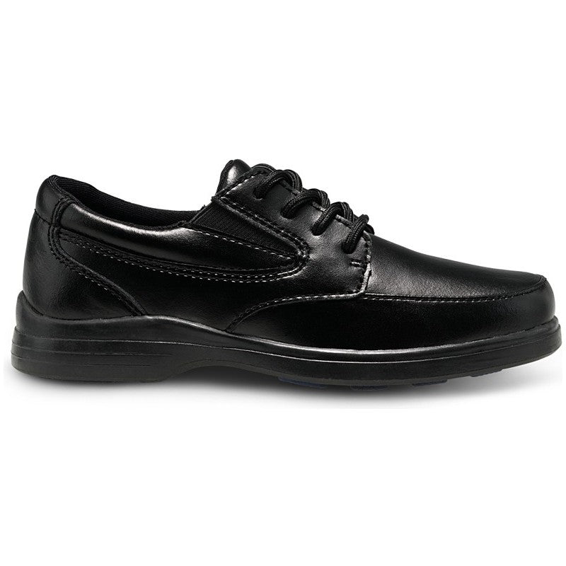 Hush Puppies Ty Black Kids' Oxford Shoes for School, Dress & Casual Wear - Comfortable & Stylish Children's Footwear