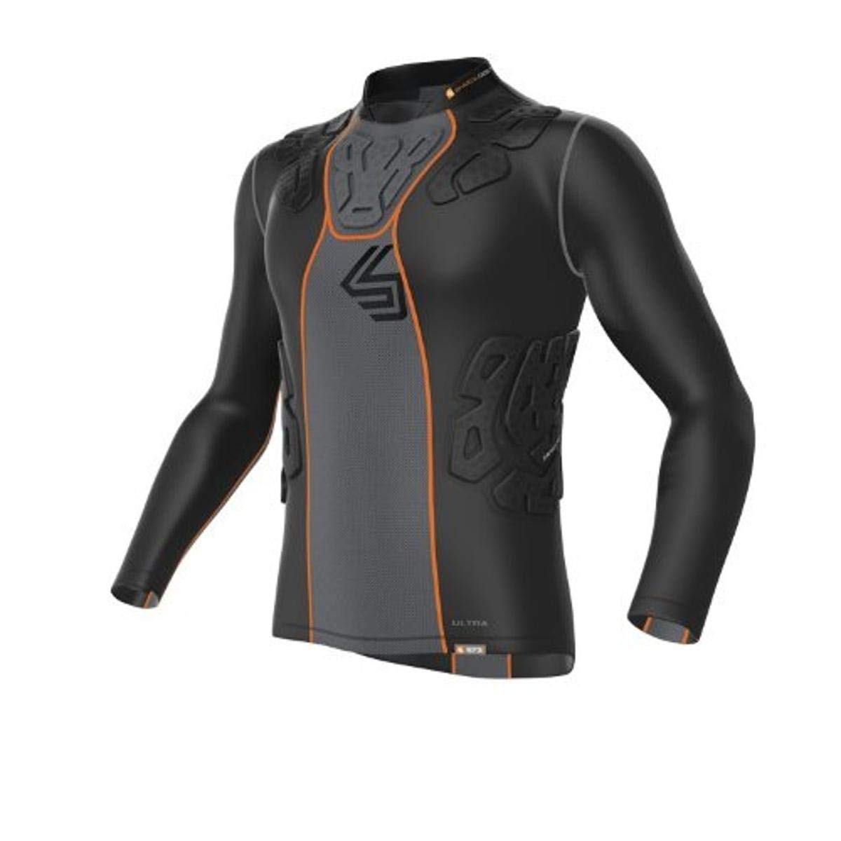 Shock Doctor Men's Ultra Shockskin Goalie Shirt - Breathable Protective Soccer Jersey for Goalkeepers - Perfect for Training, Matches & Goalkeeping Practice