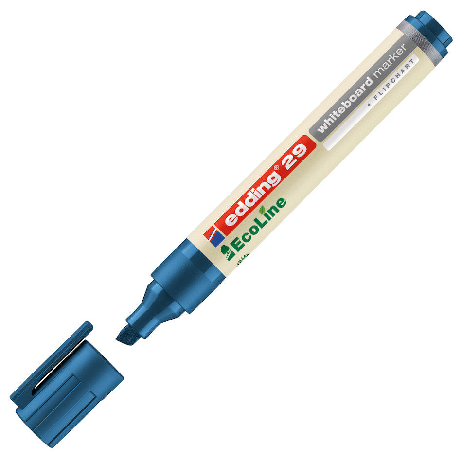edding EcoLine 29 Whiteboard Markers - Low Odor Dry Erase Markers for Whiteboards, Glass & Non-Porous Surfaces - Perfect for Office, Classroom & Home Use