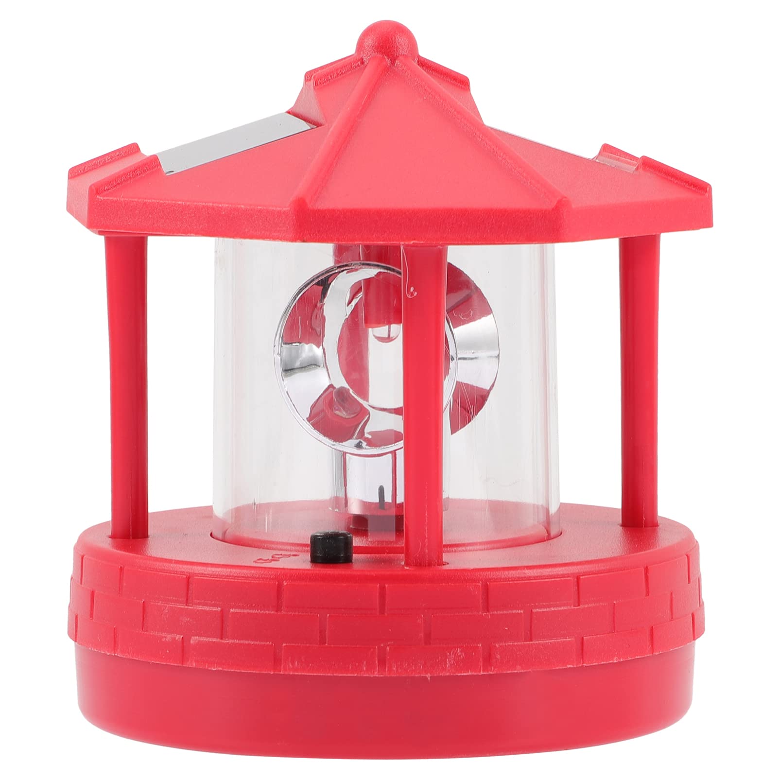 Uonlytech Solar Powered Outdoor Lights - Waterproof LED Garden Lights with Rotating Lighthouse Design for Lawn & Yard Decor | Perfect for Patio, Pathway, and Landscape Lighting