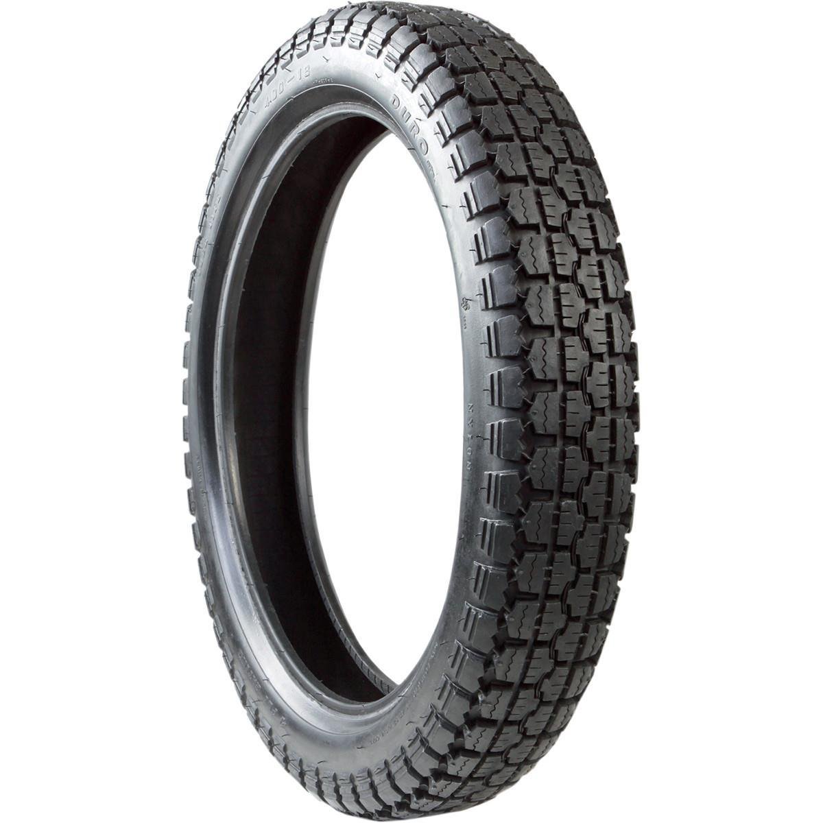 Duro HF308 Motorcycle Tire 3.50-17 Front or Rear - High Performance All-Season Tire for Street Bikes, Cruisers & Scooters - Perfect for Daily Commuting & Weekend Rides