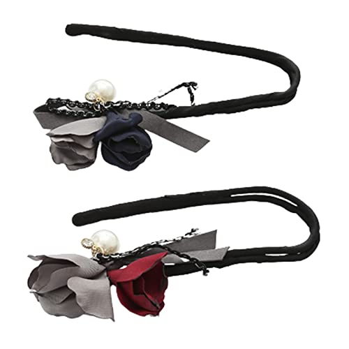 2 Pack CTDMA Hair Bun Maker - Magic Styling Tool for Easy & Elegant DIY Buns - Perfect Hair Accessories for Women & Girls - Great for Parties, Weddings, Daily Styling & Christmas Gifts