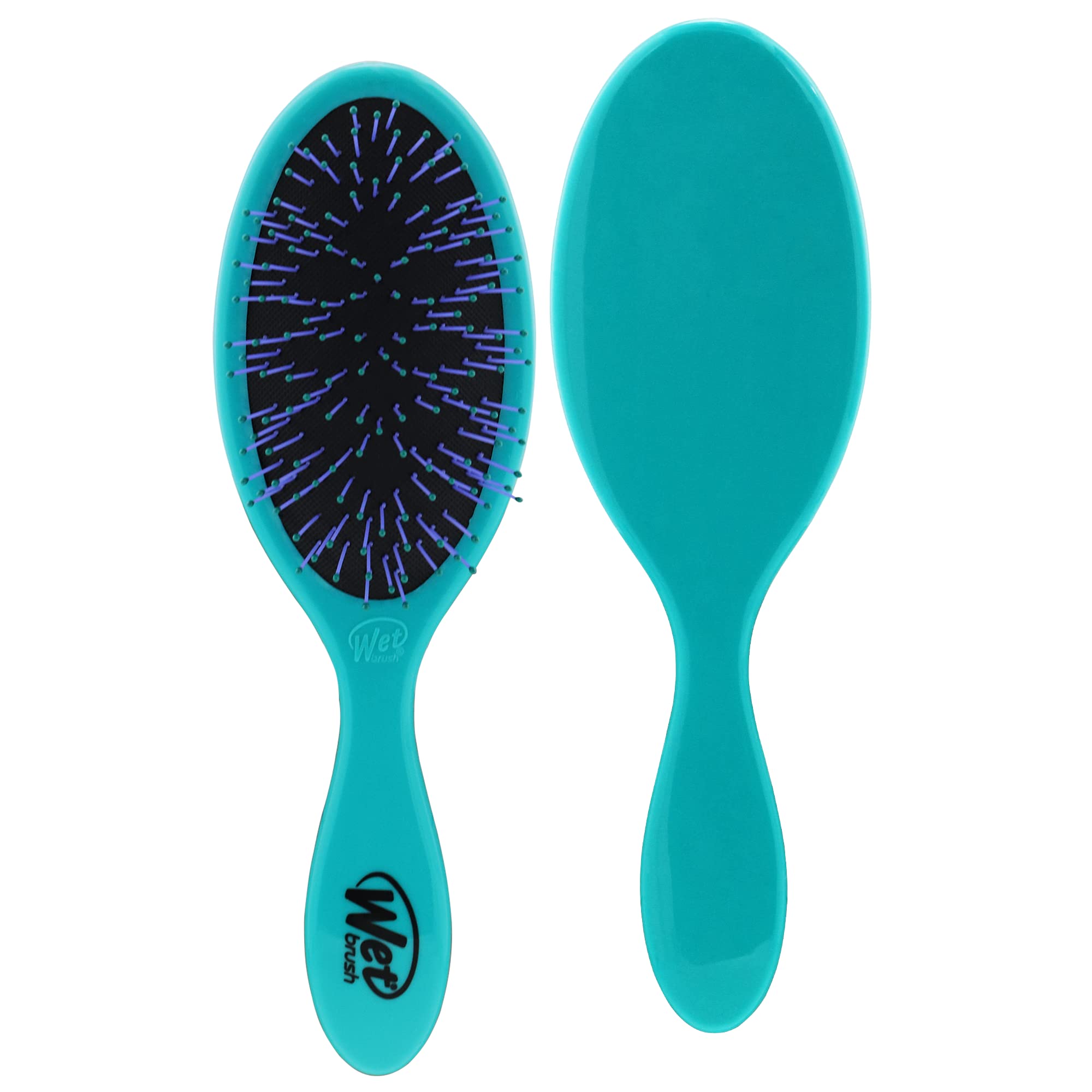 Wet Brush Original Detangling Hair Brush for Thick Hair - Ultra Soft IntelliFlex Bristles for Pain-Free Detangling on Wet & Dry Hair - Perfect for Curly, Straight & All Hair Types - Ideal for Home, Travel & Salon Use