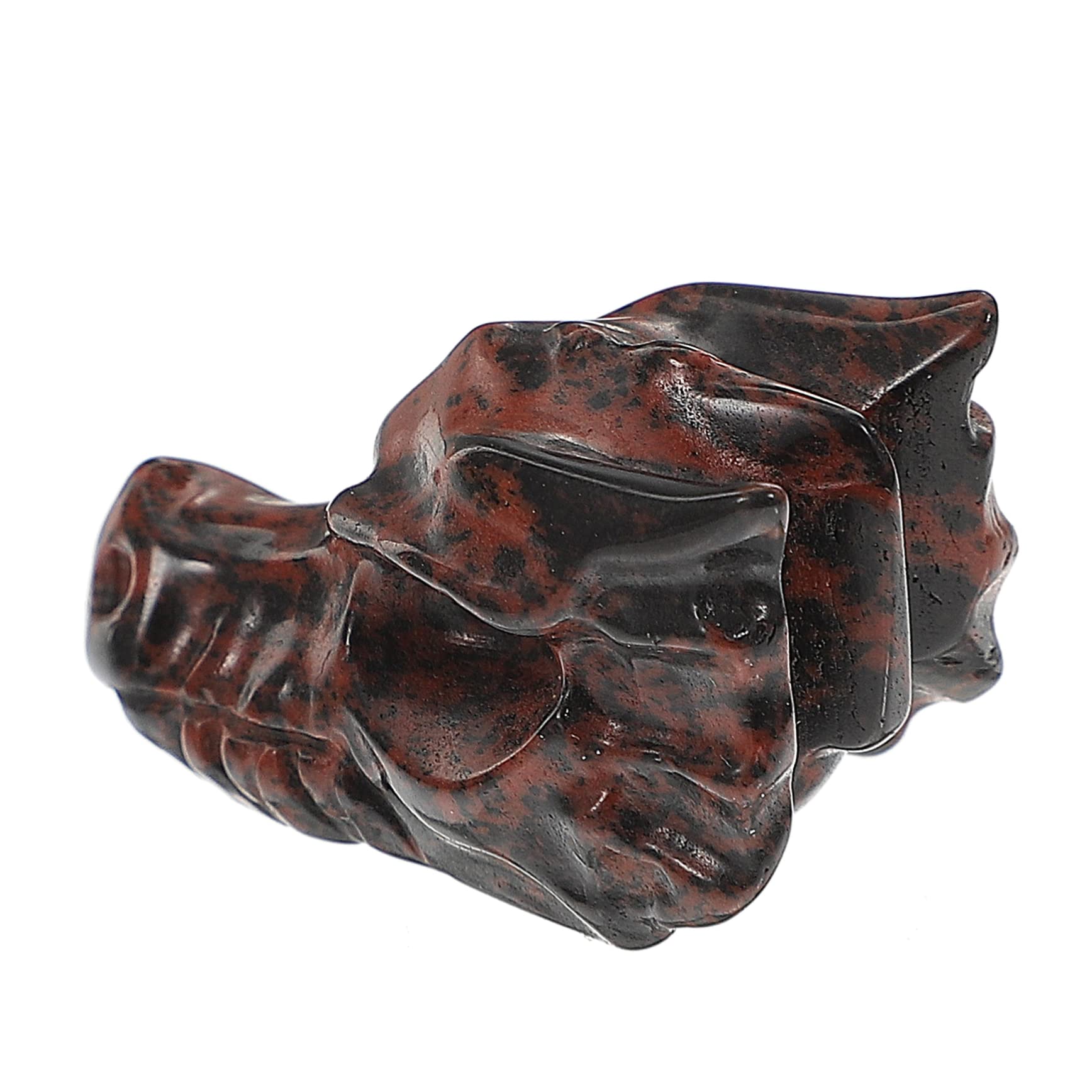 Crystal Dragon Skull Decor - Unique Home & Office Ornament for Desktop & Tabletop