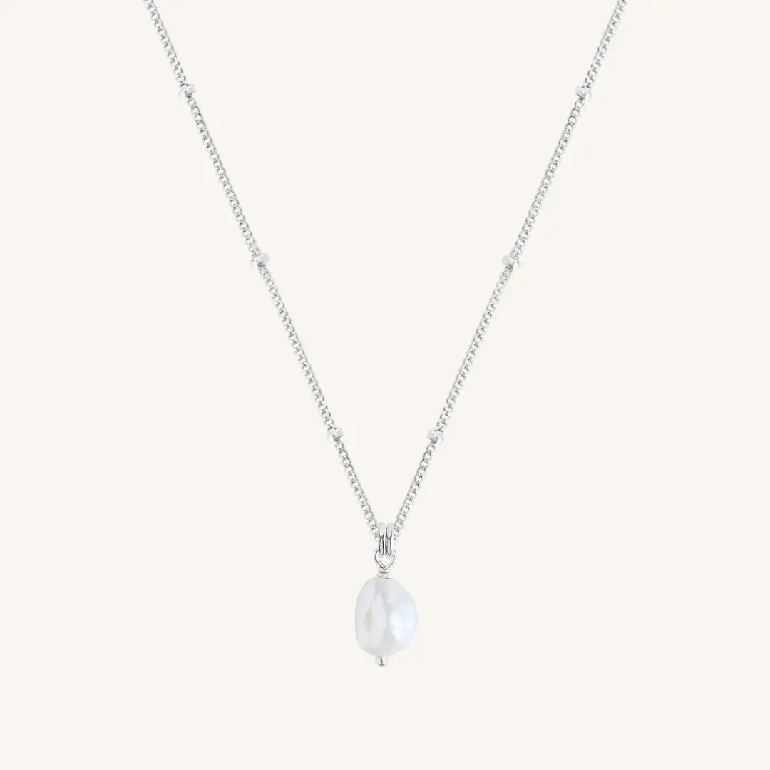 Keshi Pearl Necklace - Natural Stone of Potential & Healing | Elegant Jewelry for Women, Gift for Her, Wedding, Party & Special Occasions