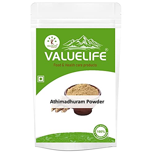 Valuelife Athimadhuram-Mulethi Powder (900g) - Natural Licorice Root Powder for Digestion & Immunity - Perfect for Tea, Ayurvedic Remedies & Herbal Supplements