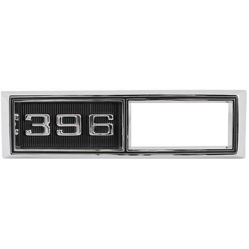 1968 Chevrolet 396 Front Marker Light Bezel - Compatible with Full Size, Chevelle, Nova, El Camino - Durable Replacement for Classic Car Restoration & Show Use