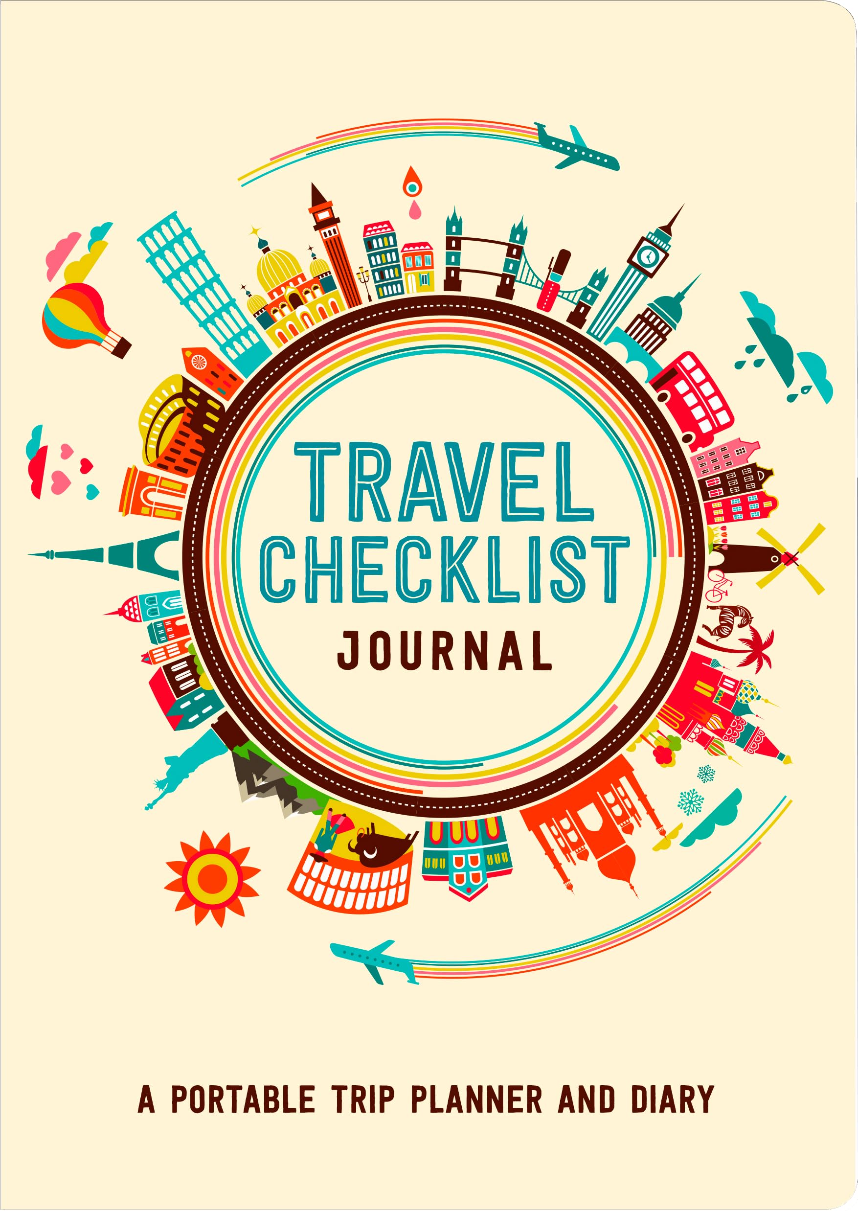 Ultimate Travel Planner Checklist - Organize Your Trips & Vacations Efficiently | Perfect for Backpacking, Business Trips & Family Holidays