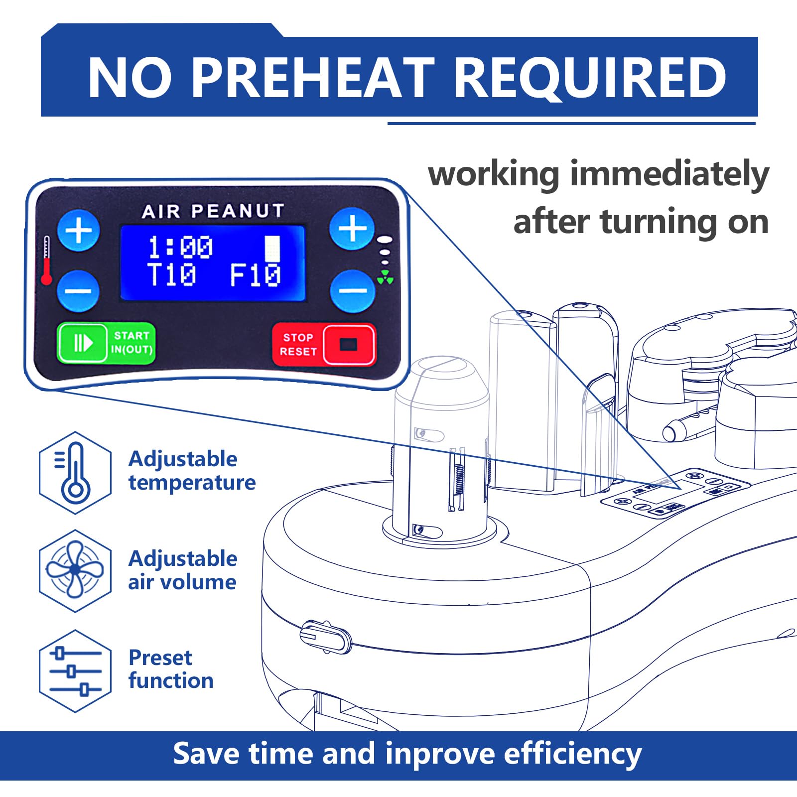 **Air Pillow Machine for Void Fill Packaging - 13 Ft/min High Speed, No Preheat Required, Seals All Film Types - Includes 1 Free Test Film - Ideal for E-commerce, Shipping, and Fragile Item Protection**