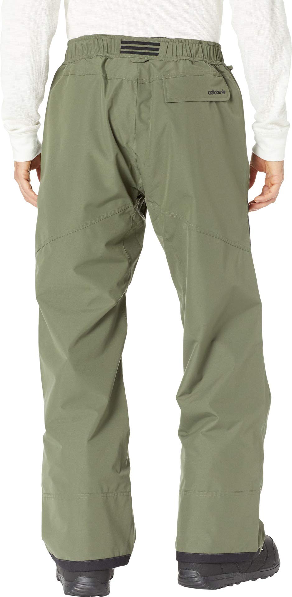 Adidas Skateboarding Pants for Men - Base Green/Black, Size 32 | Comfortable & Durable Skateboard Riding Trousers for Street Style & Urban Fashion | Perfect for Skateboarding, BMX, and Casual Wear