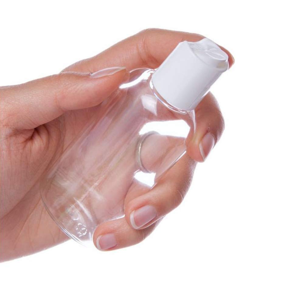 50pcs White Disc Caps 24/410 Press Dispenser for Bottles - Perfect for Essential Oils, Perfumes & DIY Liquids (Pack of 50)