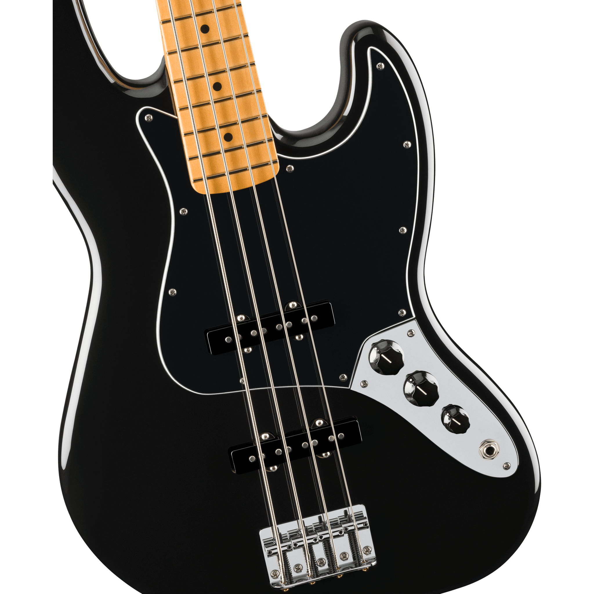 Fender Player II Jazz Bass Electric Guitar - Black | Professional Quality for Live Performances & Studio Recording