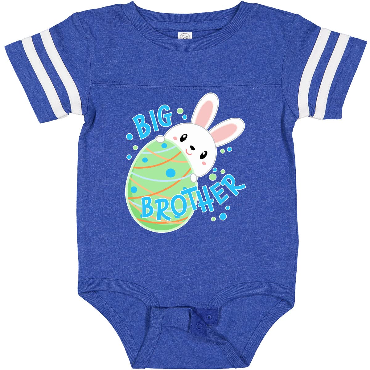 Inktastic Big Brother Bunny Easter Egg Baby Bodysuit - Cute Easter Outfit for Newborns & Toddlers - Perfect for Easter Photos, Family Gatherings & Holiday Celebrations