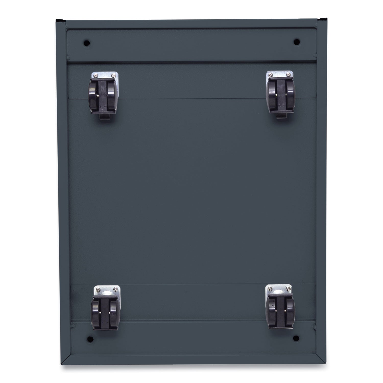 Alera® 2-Drawer File Pedestal with Full-Length Pull - Left or Right Opening, Legal/Letter Size, Charcoal Finish (14.96