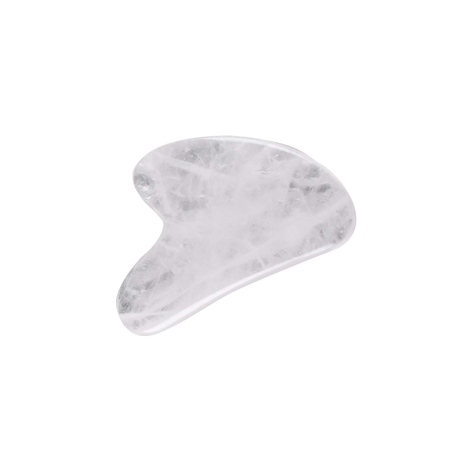 Natural Jade Gua Sha Facial Massage Tool for Face & Body - Therapy & Trigger Point Relief - Perfect for Skincare Routine & Relaxation at Home