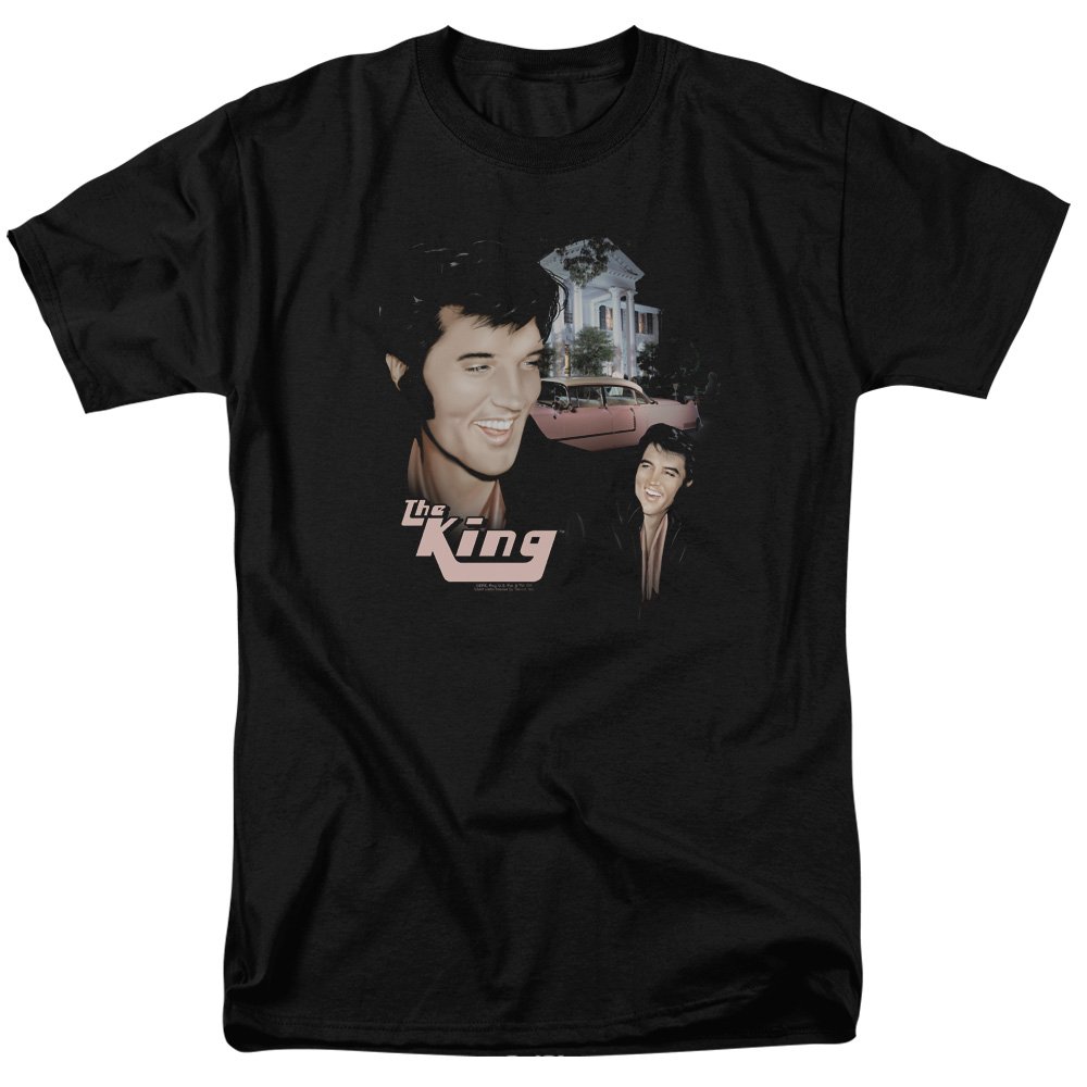 Elvis Presley Home Sweet Home Unisex T-Shirt for Men & Women - Vintage Music Lover Gift, Casual Wear & Concert Outfit
