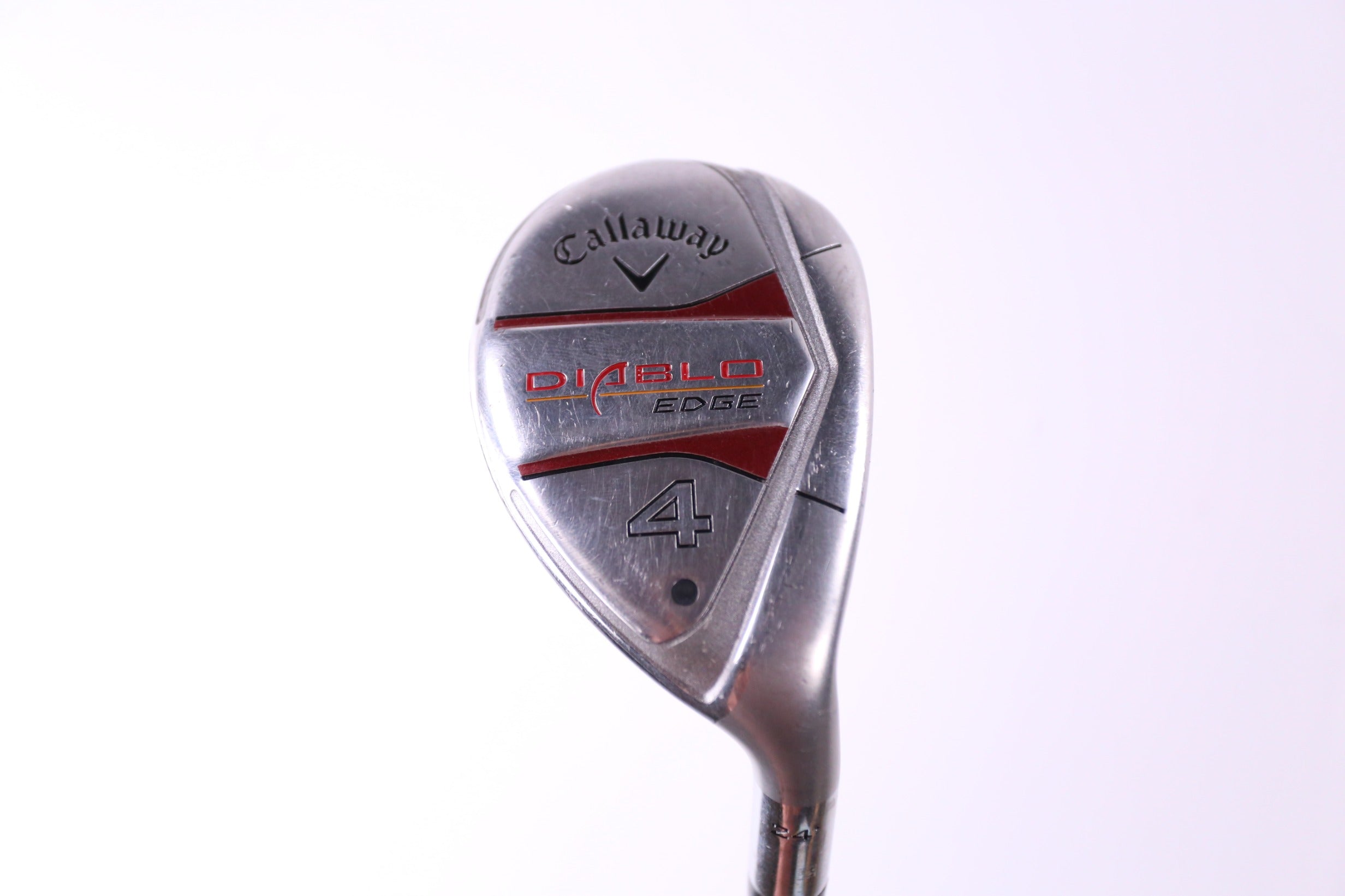 Callaway Diablo Edge 4H Hybrid Golf Club - 24° Right Handed Senior Flex Used - Perfect for Senior Golfers & High Handicap Players on Fairways & Rough