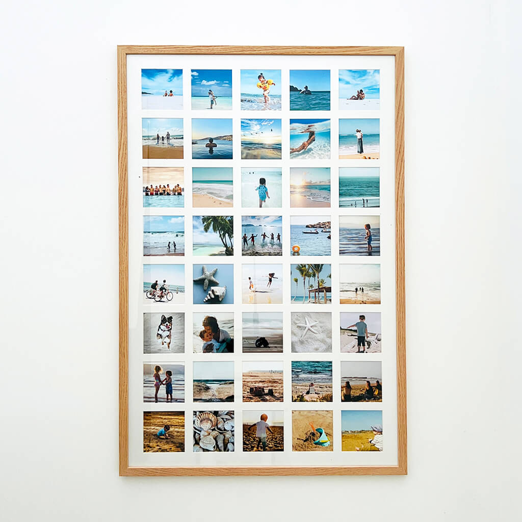 Collage Frame - Multi Aperture Photo Frame for Wall Display | Perfect for Family Photos, Wedding Pictures & Home Decor