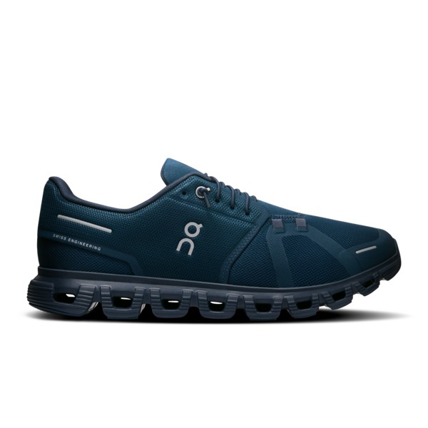 On Running Cloud 6 Midnight Ink Men's Running Shoes - Lightweight & Cushioned for Road Running, Jogging & Gym Workouts