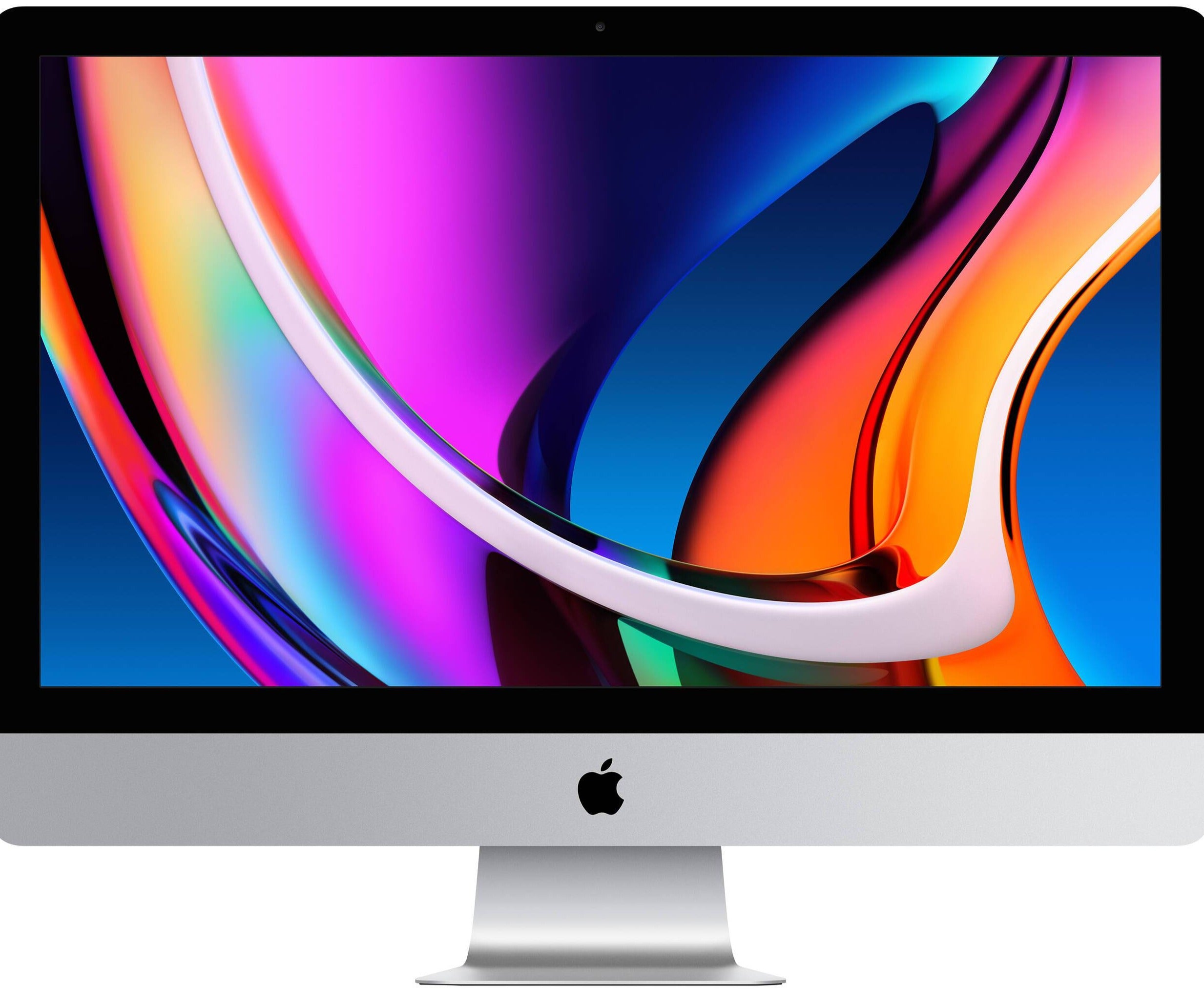 Apple iMac 27-inch (Late 2020) MXWV2LL/A - Intel Core i7 3.8GHz, 512GB SSD, 8GB RAM - All-in-One Desktop Computer for Home Office & Creative Work