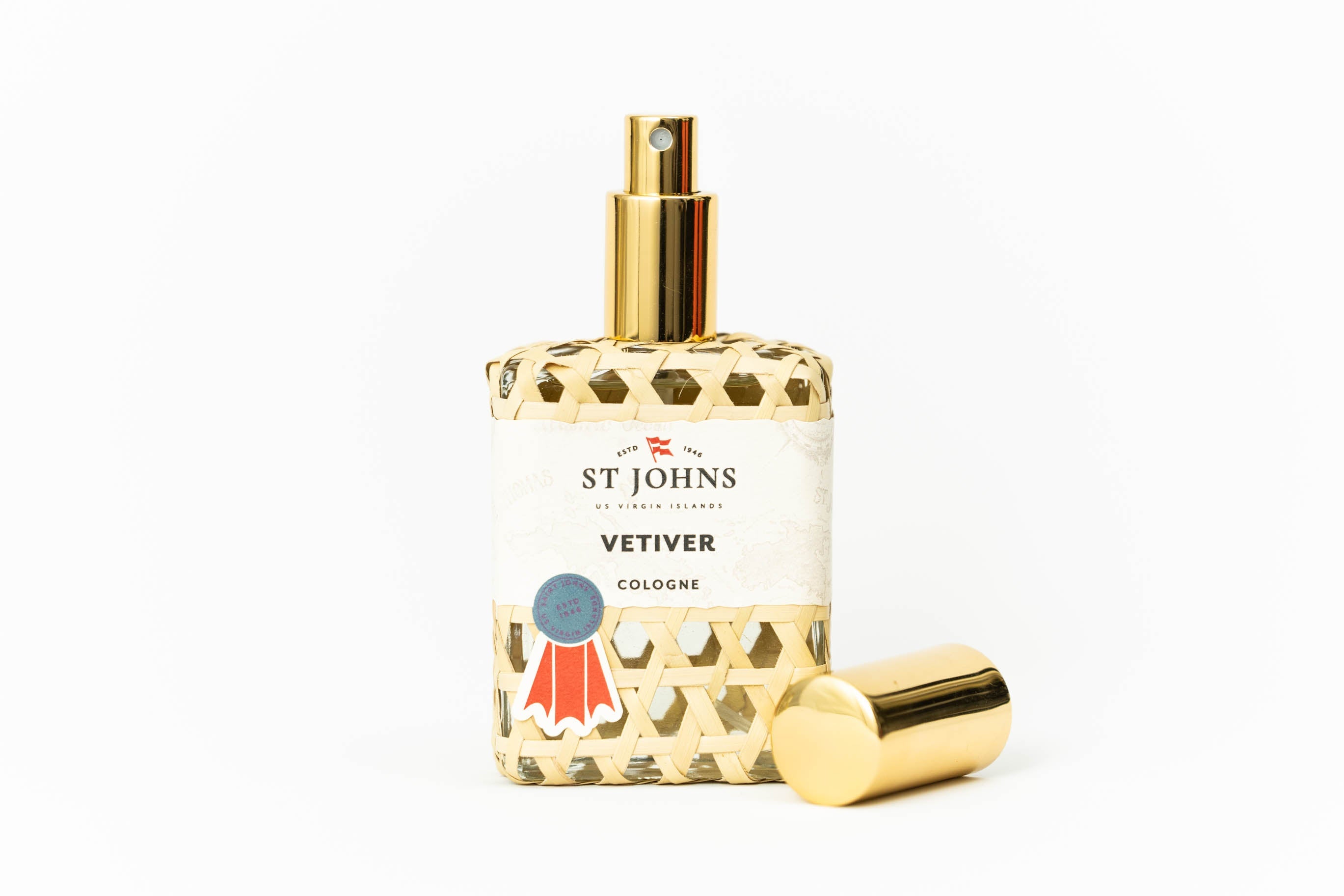 St. John's Vetiver Cologne for Men - Long-Lasting Aromatic Fragrance | Perfect for Daily Wear, Office & Special Occasions