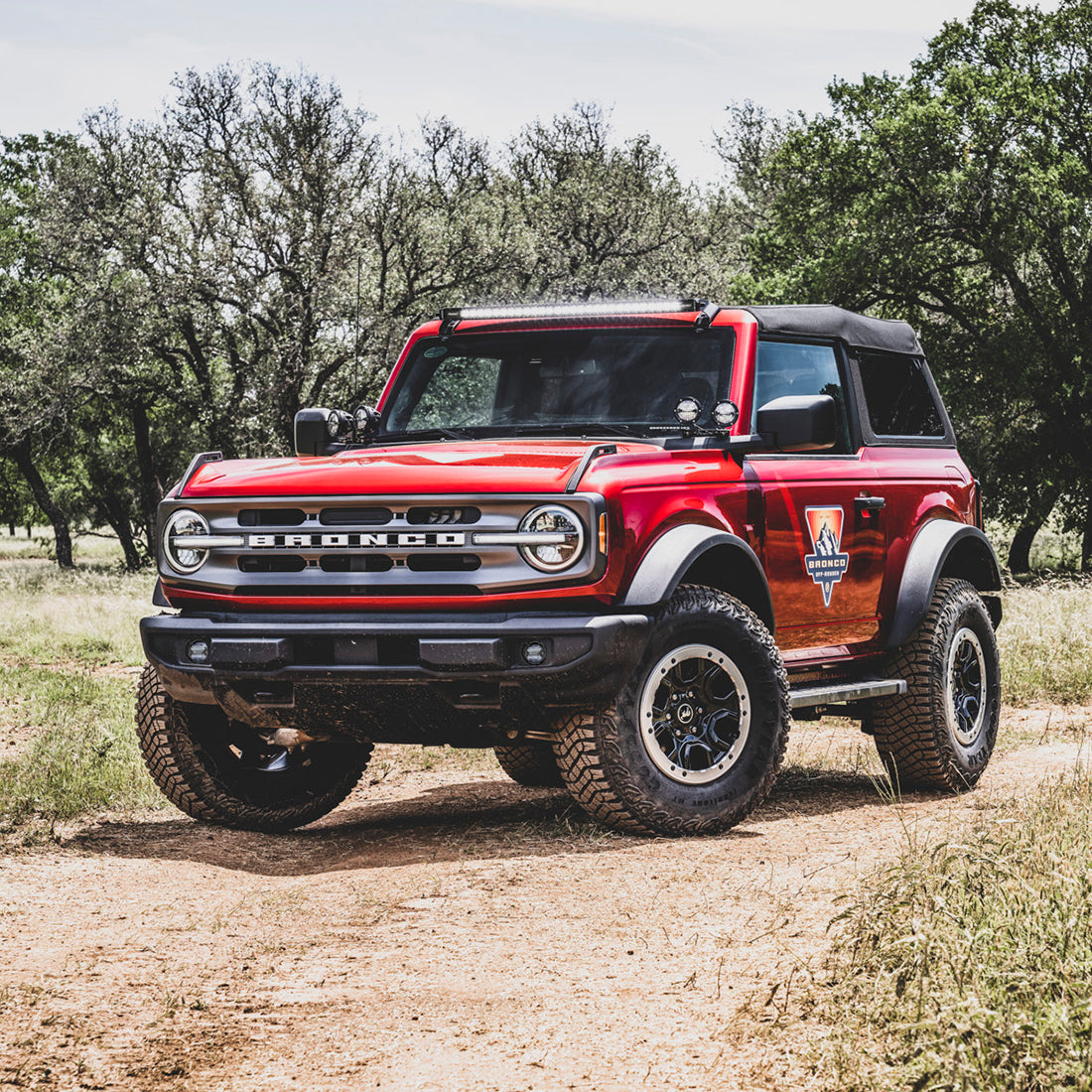 2021-2023 Ford Bronco Rigid 360 Series PRO SAE Fog Light Kit - White LED Off-Road Driving Lights for Adventure & Nighttime Visibility
