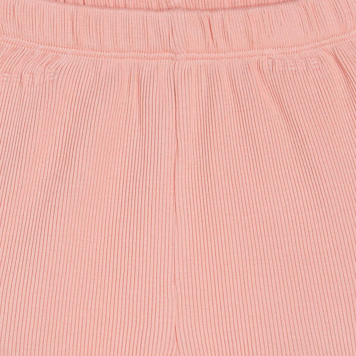 miniklub Baby Knitted Cotton Short Sleeve Bodysuit - Soft Pink Organic Cotton Infant Onesie for Newborns | Perfect for Playtime, Photo Shoots & Everyday Comfort