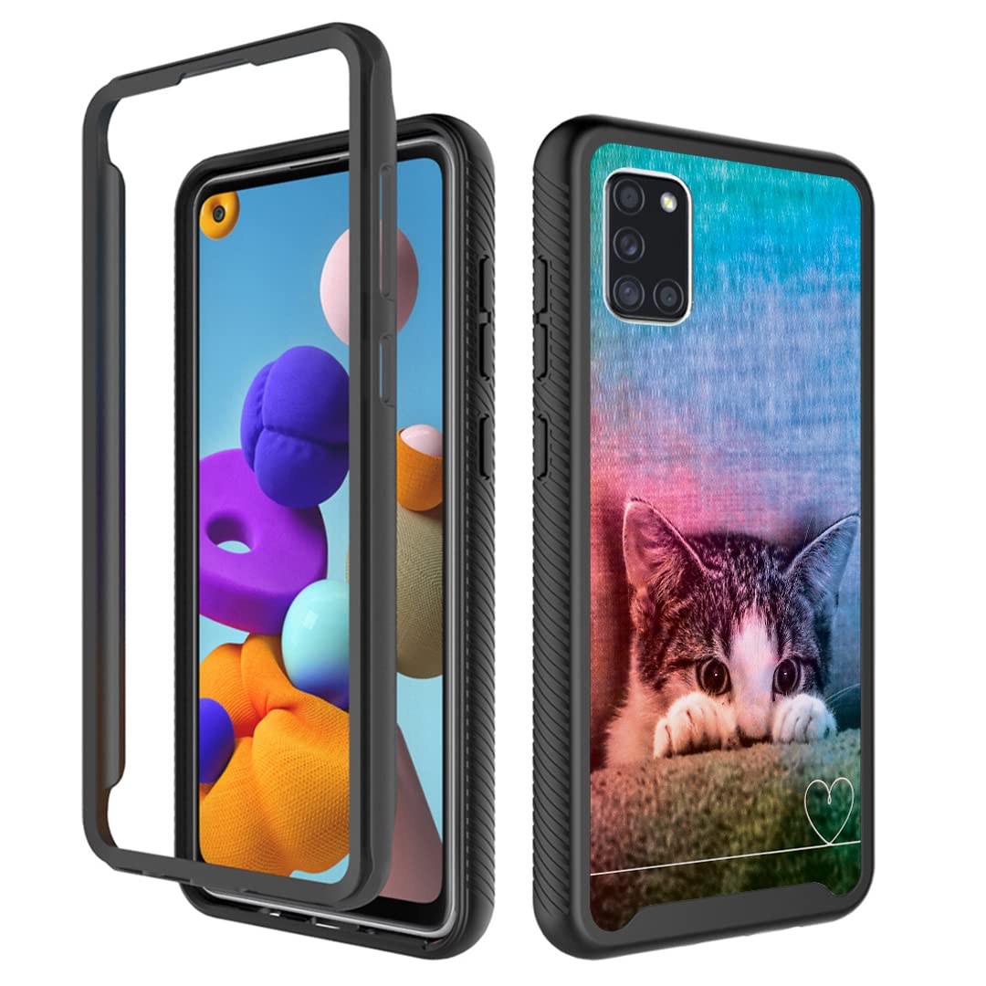 Shockproof Galaxy A71 5G Case - Cute Kitty Design for Women & Girls | Durable Phone Cover for Daily Use