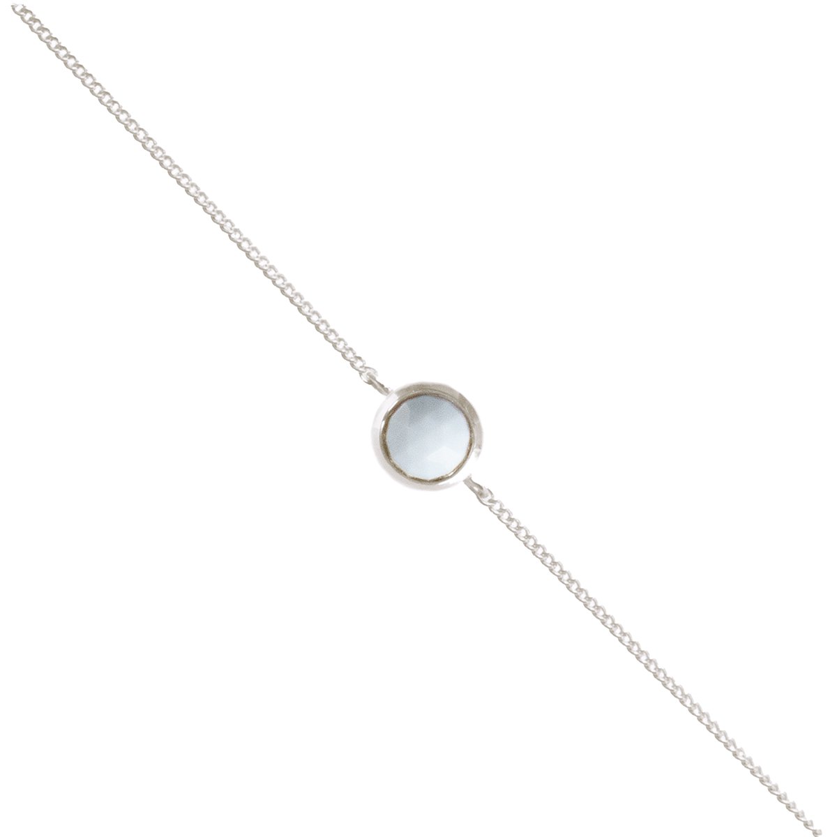Dainty Legacy Bracelet with Arctic Blue Opal - Elegant Jewelry for Women, Perfect for Weddings, Parties & Everyday Wear