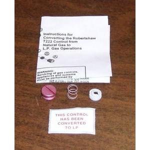 Robertshaw 7222/54300 Natural to LP Gas Conversion Kit - Safe & Easy Gas Conversion for Grills, Heaters & Appliances - Perfect for Outdoor Cooking & Home Heating