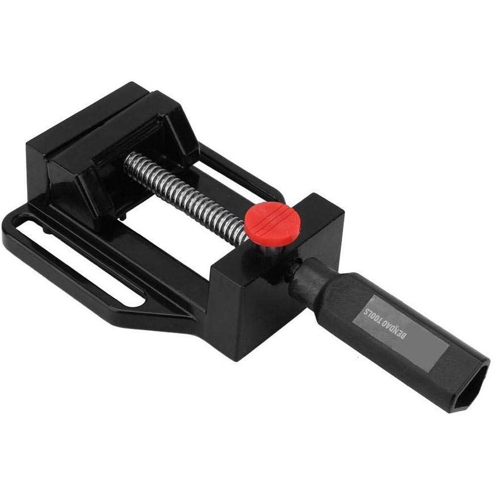 70mm Aluminum Alloy Vacuum Base Machine Vise - Heavy Duty Flat Press Vise for Drill Press, Workbench & Woodworking - Perfect for Metalworking, DIY Projects & Workshop Clamping