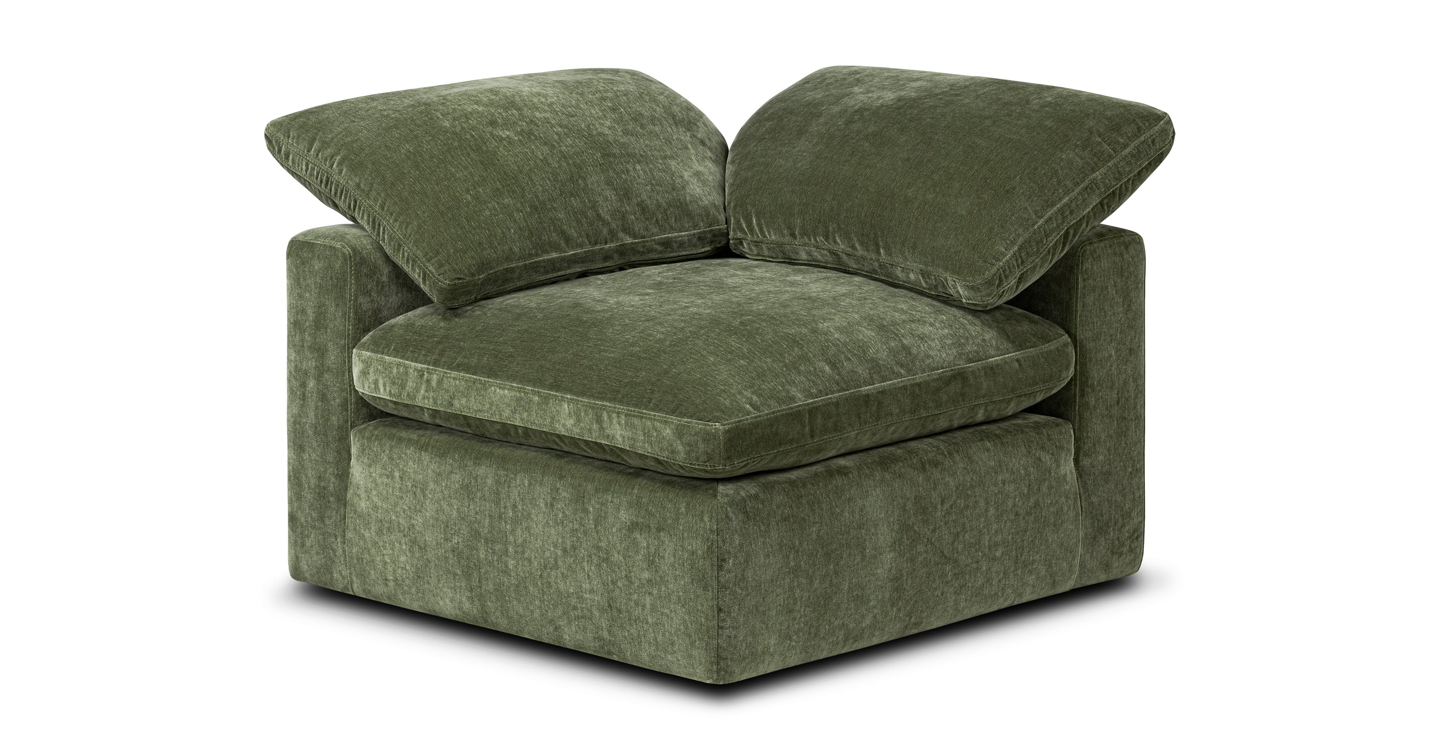 2-Seat Aspen Modular Sofa - Modern Sectional Couch for Small Spaces, Living Room, Apartment & Office - Comfortable & Stylish Home Furniture