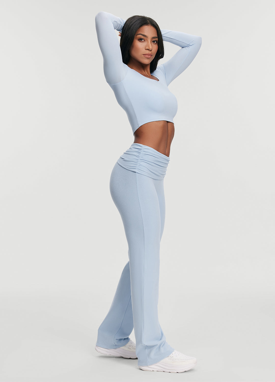 Soft Seamless Yoga Lounge Pants for Women - Comfortable Stretchy Workout Pants for Yoga, Pilates, Gym & Home Relaxation