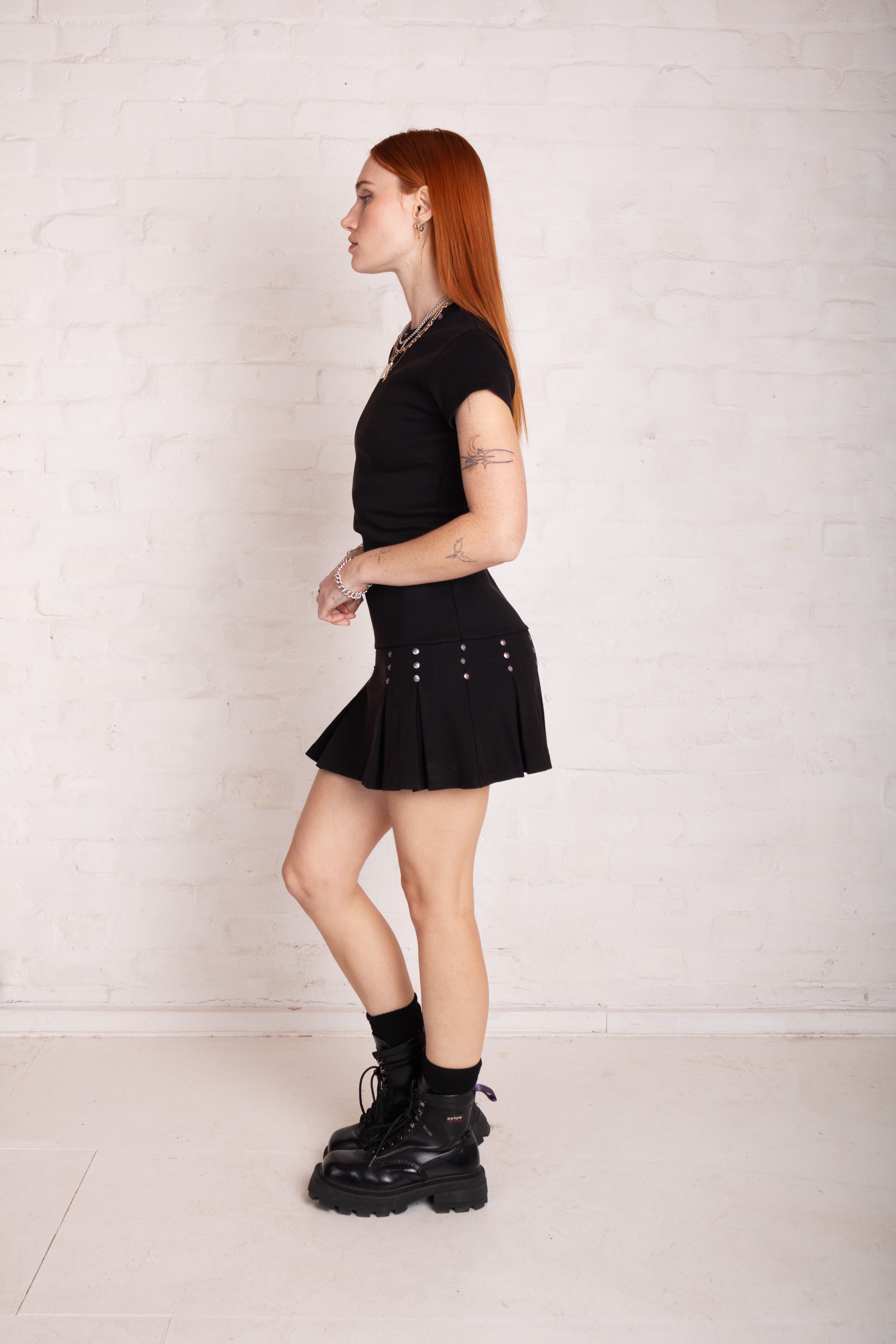 Sexy Studded Mini Dress for Women - Trendy Clubwear & Party Outfit - Perfect for Nightlife, Concerts, and Date Nights